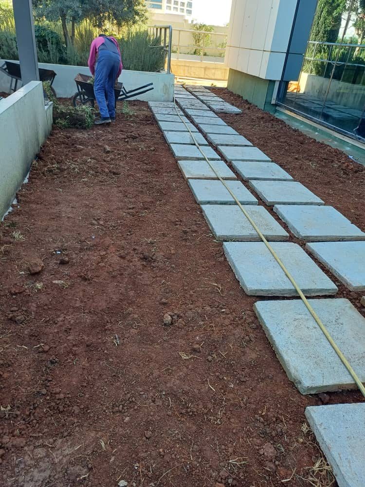 Terrasse jardin ; Aménagement paysager